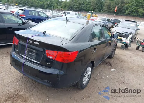 2010 Kia Forte Ex from USA, damaged, VIN KNAFU4A25A5107973